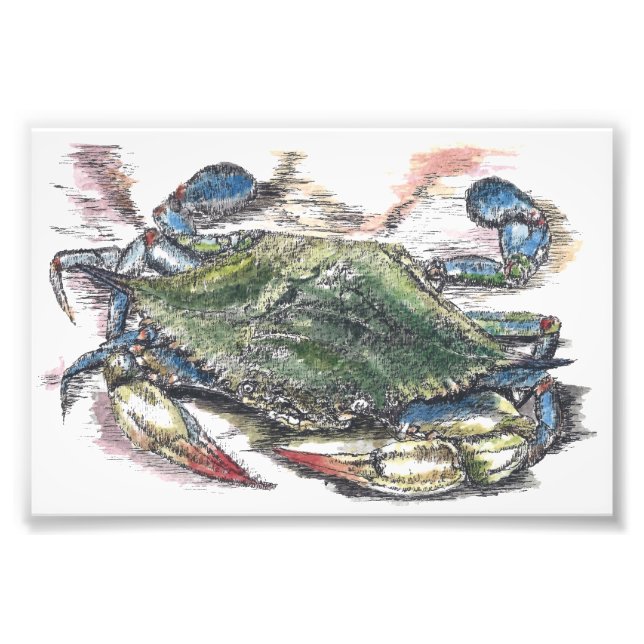 Foto Imagen de arte de Crab Azul (Frente)