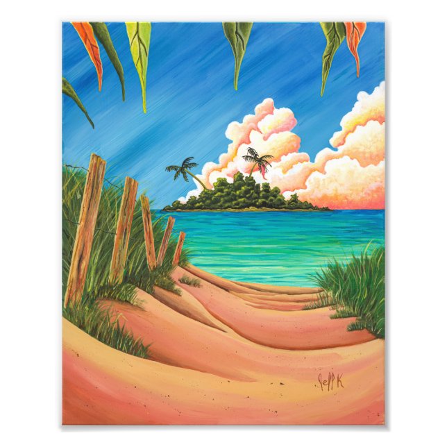 Foto Imagen de arte vista por isla (Frente)
