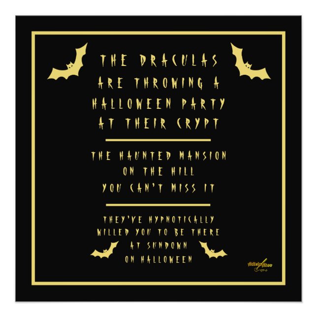 Foto Imagen de Halloween diseñada por la poeta Adiela A (Frente)