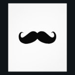 Foto Imagen de Hipster Mustache<br><div class="desc">Reglas en blanco y negro</div>