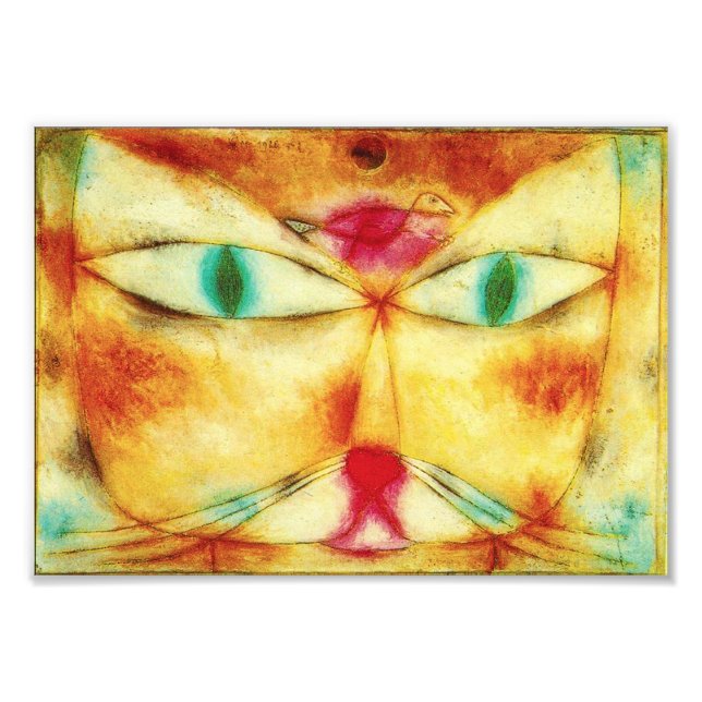 Foto Imagen de Paul Klee Cat and Bird Photo Print (Frente)