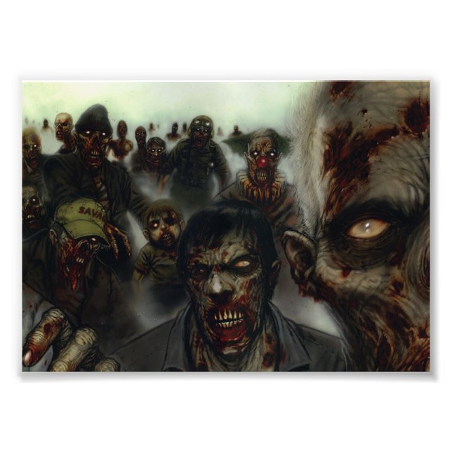 Foto Imagen de Zombies Halloween (Frente)