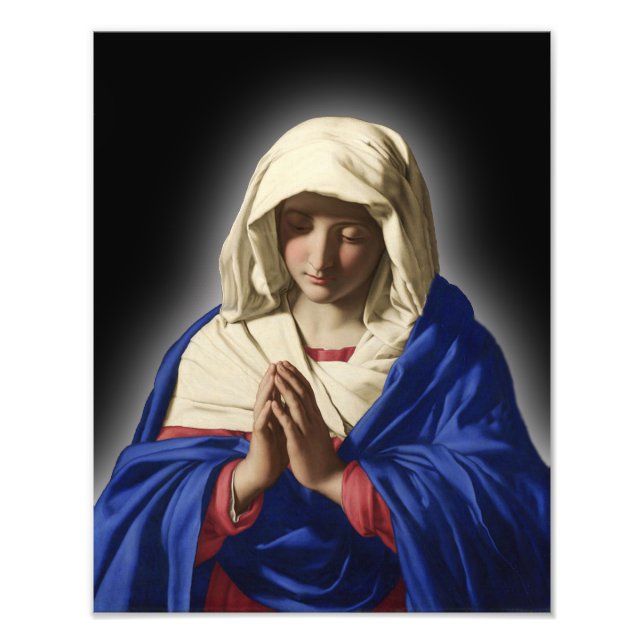 FOTO IMAGEN SAGRADA DE VIRGIN MARY (Frente)