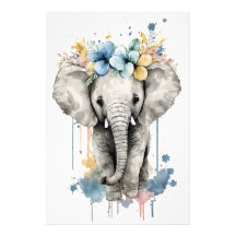 Imágenes de animales de guardería: Elefante bebé