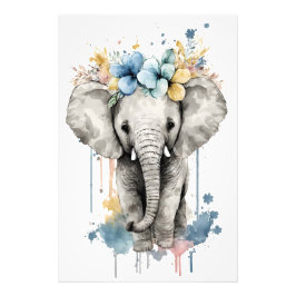 Foto Imágenes de animales de guardería: Elefante bebé