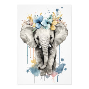 Foto Imágenes de Animales de Guardería: Elefante Bebé