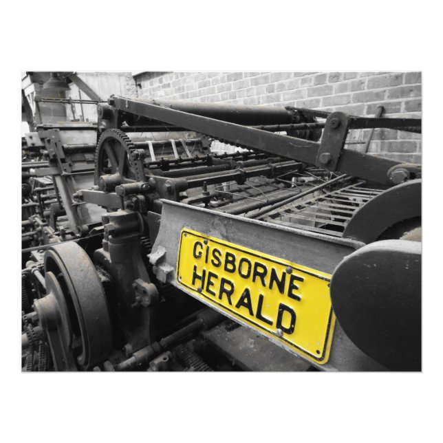 Foto imprenta antigua (Frente)