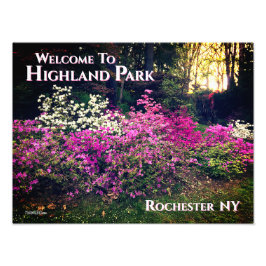 Foto impresa - Bienvenidos a Highland Park Rochest
