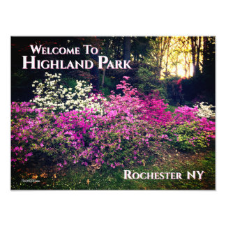 Foto impresa - Bienvenidos a Highland Park Rochest