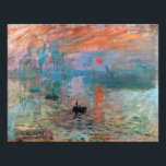 Foto Impresión, amanecer | Claude Monet |<br><div class="desc">Impresión,  Sunrise es un cuadro de Claude Monet de 1872.</div>