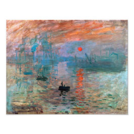 Foto Impresión, amanecer | Claude Monet |