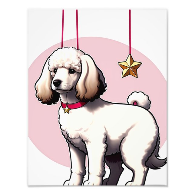 Foto Impresión artística a lápiz de cachorro Beagle | A (Frente)