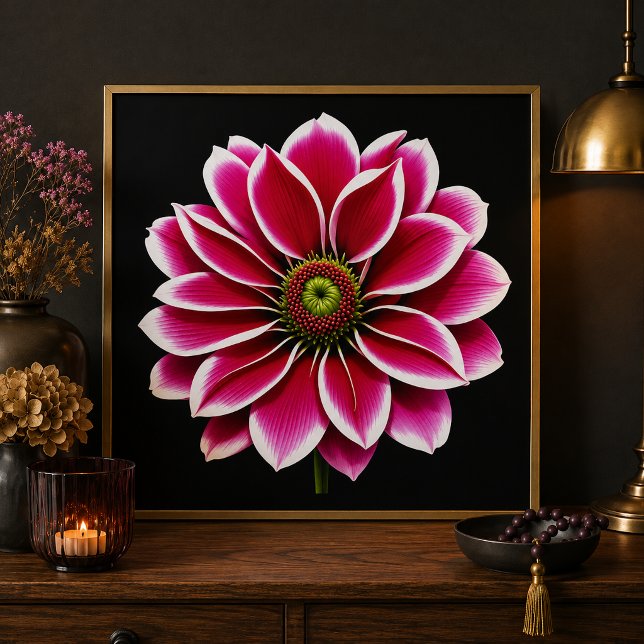 Foto Impresión artística de Dahlia Rosa (Subido por el creador)