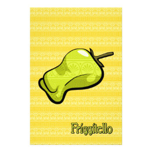 Foto Impresión artística del pimiento Friggitello