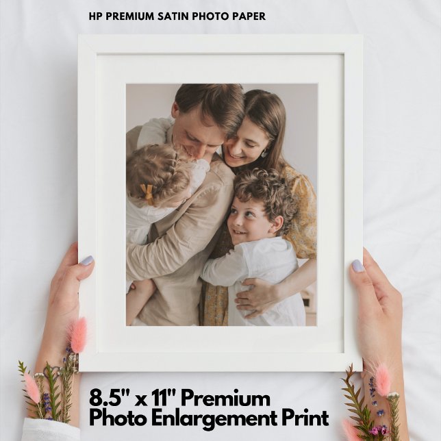 Foto Impresión de ampliación fotográfica premium de 8,5 (8.5" x 11" Premium Photo Enlargement Print)