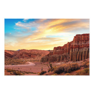 Foto Impresión de arte de cañón del desierto   Decoraci