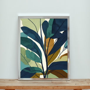 Foto Impresión de arte de cierre verdante