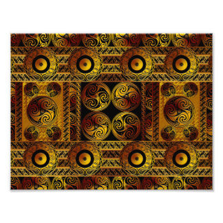 Foto Impresión de arte de estilo celta