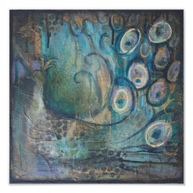 Foto Impresión de arte de paz (Frente)