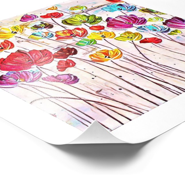 Foto Impresión de arte floral (Esquina)