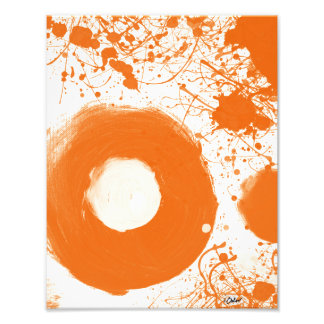 Foto Impresión de arte naranja