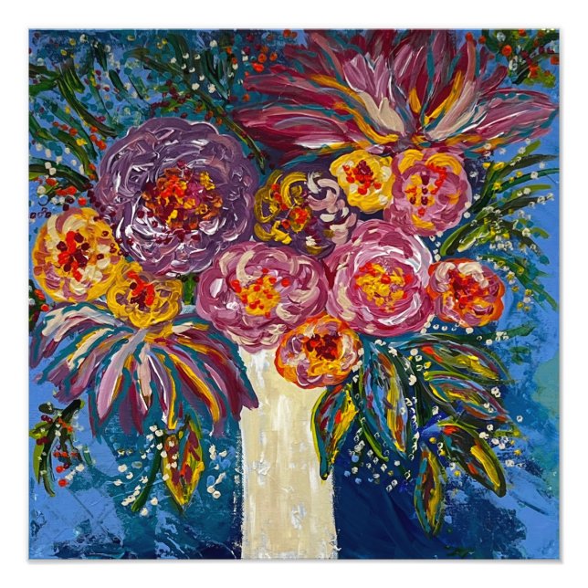 Foto Impresión de Bouquet floral (Frente)