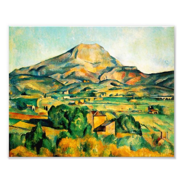 Foto Impresión de Cezanne Mont Sainte-Victoire (Frente)