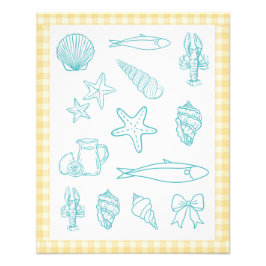 Foto Impresión de cocina costera italiana | Sorrento Az