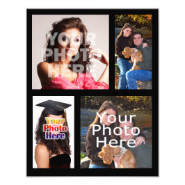 Foto Impresión de collage de fotos, cuatro imágenes