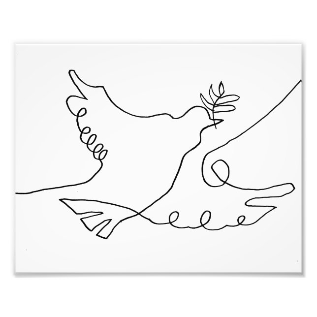 Foto Impresión de dibujo de línea de órdenes (Frente)