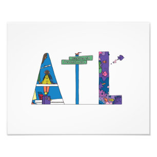 Foto Impresión de encargo el   ATLANTA, GA (ATL)