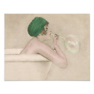 Foto Impresión de época de Raphael Kirchner 1916 "Burbu