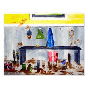 Foto impresión de espacio de barro