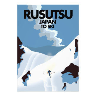 Foto Impresión de esquí de Rusutsu