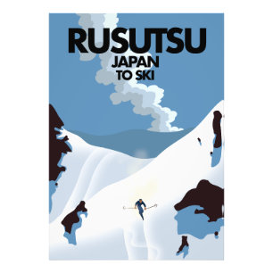 Foto Impresión de esquí de Rusutsu Japón