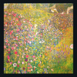 Foto Impresión de flores rosas Gustav Klimt<br><div class="desc">Flores rosas Gustav Klimt impresas. Óleo sobre lienzo de 1900. Una de las pinturas paisajísticas más bellas de Klimt, el jardín de flores rosadas o el paisaje hortícola italiano, cuenta con un extenso jardín en flor en la mezcla única de estilos impresionista, expresionista y Art Nouveau de Klimt. La obra...</div>