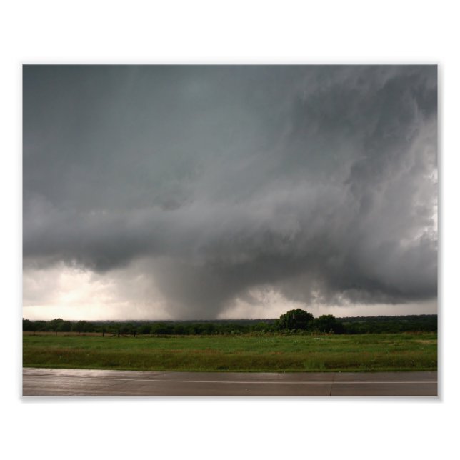 Foto Impresión de fotografías de azufre, OK EF3 Tornado (Frente)