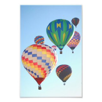 Foto Impresión de globos de aire caliente