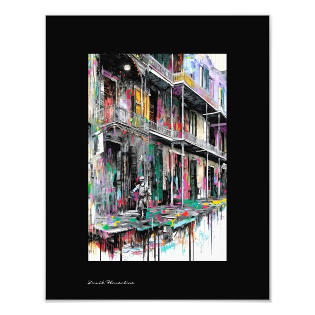 Foto Impresión de goteo real (Frente)