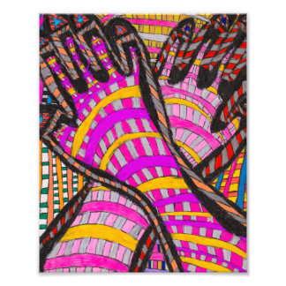 Foto Impresión de huellas digitales tribales