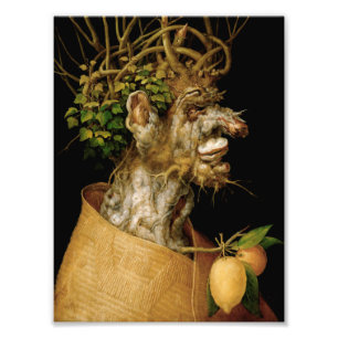 Foto Impresión de invierno de Arcimboldo