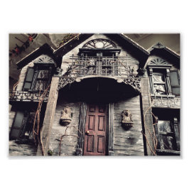 Foto Impresión de la casa abandonada - Miniaturas aband