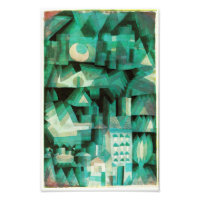 Impresión de la ciudad de sueño de Paul Klee