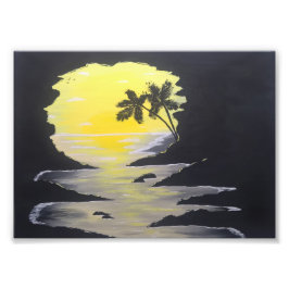 Foto Impresión de la cueva del amanecer 5x7