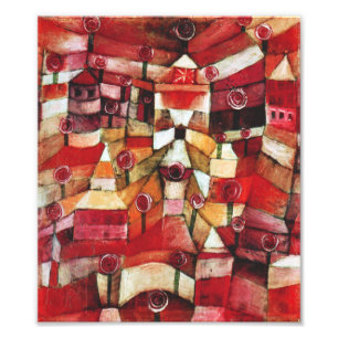 Foto Impresión de la rosaleda de Paul Klee