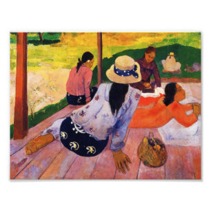 Foto Impresión de la siesta de Gauguin