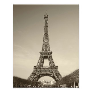 Foto Impresión de la Torre Eiffel