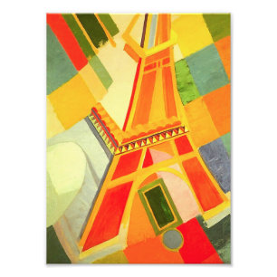 Foto Impresión de la torre Eiffel de Roberto Delaunay