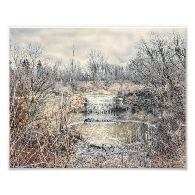 Foto Impresión de las cataratas Fonferek (Frente)