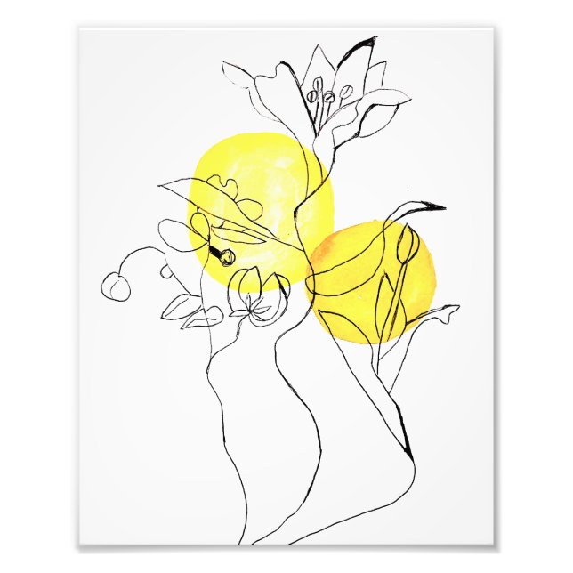 Foto Impresión de las flores de Mike (Frente)